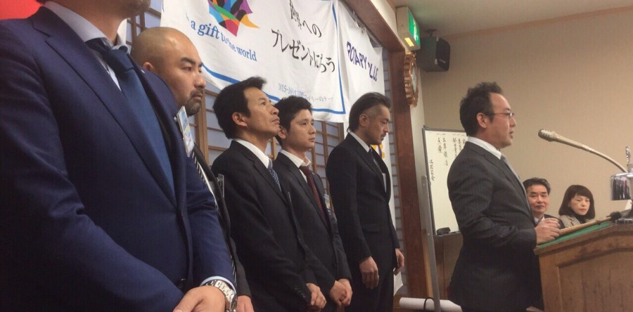 1月14日 都留ロータリークラブ ごあいさつ