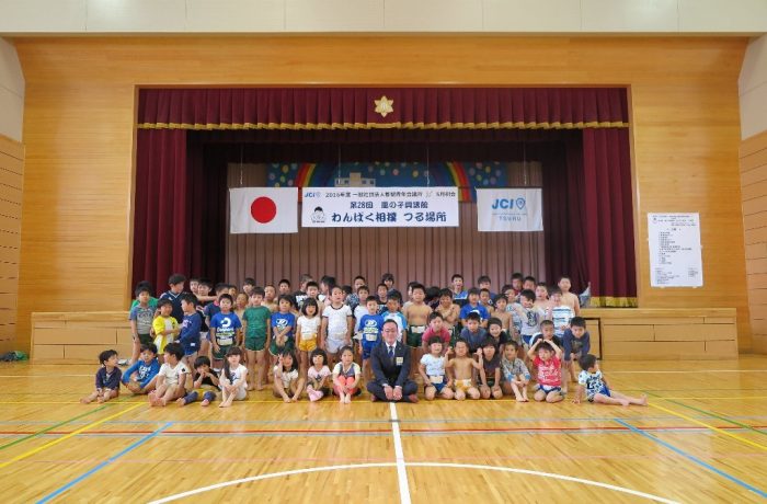 5月15日 5月例会 第28回 風の子興譲館 わんぱく相撲つる場所