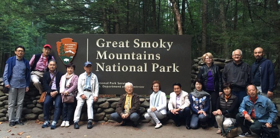 都留市公式訪問団 ヘンダーソンビル市訪問